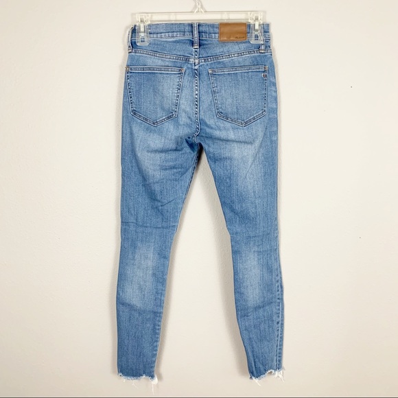 Madewell High Rise Skinny Jeans Distressed - Picture 6 of 7